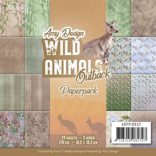 Papier-Set, Wild Animals