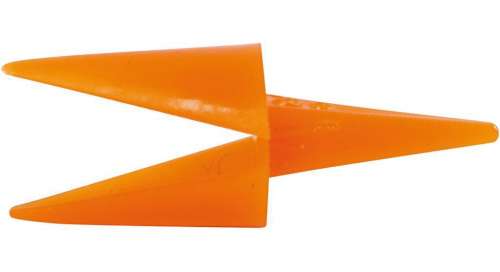 Hühnerschnabel, 30x 10 mm, orange, 10 Stück