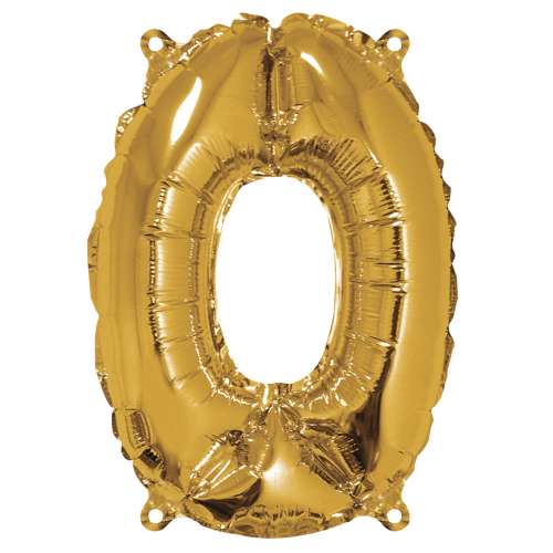 Folienballon, 40 cm, gold