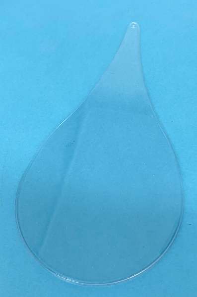 Acryl-Einlagescheibe für Tropfen, 18 cm