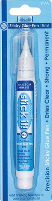 Sticky Glue Pen, 18ml, permanent klebend, für punktgenaues Kleben