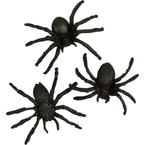 Halloween-Spinnen, Ø 4 cm, 10 Stück