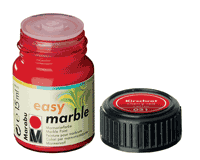Marmorierfarbe, "easy marble",Glas 15 ml