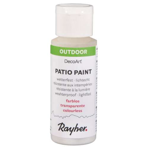 Patio-Paint, Flasche 59 ml, farblos, Lack und Kleber für Serviettentechnik