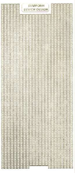Stickerbogen, transparent, irisierend, Streifen fein, 10 x 23 cm