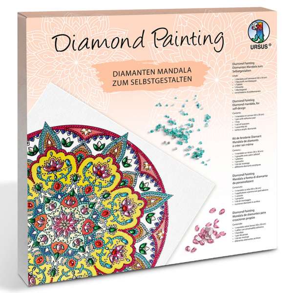 Diamond Painting-Set, Mandala 3