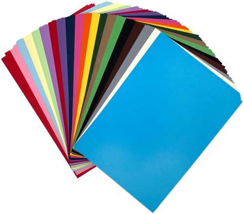 MEGA-Tonkarton-Set, A4, 220 g/qm, 100 Bogen, 20 Farben