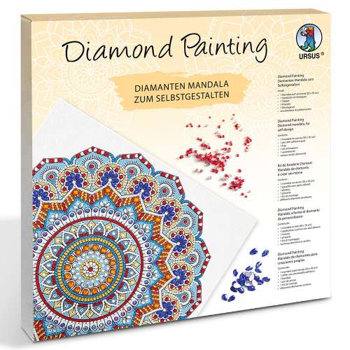 Diamond Painting-Set, Mandala 1