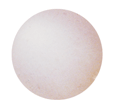 Polaris Perle, gefrostet, rund, Ø 16 mm, 3 Stück