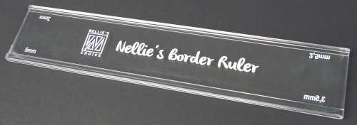 Border Ruler, Kunststoff, Länge 20 cm, Höhe 4 cm