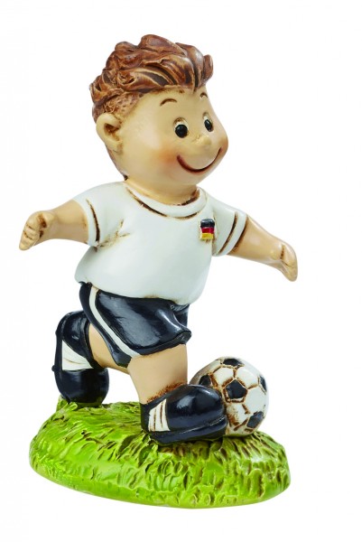 Dekofigur, Fußballer Deutschland Waldi, ca. 6 cm