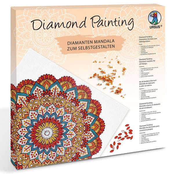 Diamond Painting-Set, Mandala 6