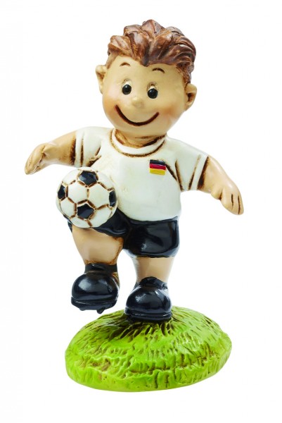 Dekofigur, Fußballer Deutschland Toni, ca. 6 cm